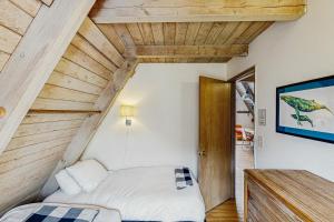Posezení v ubytování A-Frame Hideaway