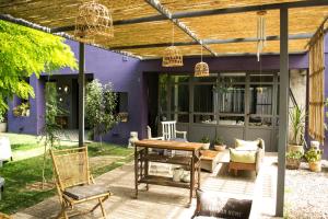 En have udenfor Refugio Padma