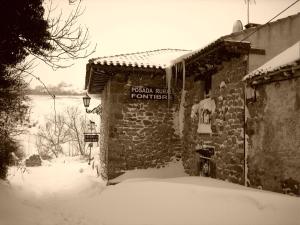 Posada Rural Fontibre en invierno