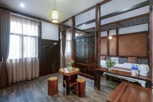 Зона вітальні в 张家界畔山驿栈