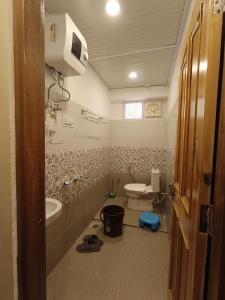 Koupelna v ubytování Panorama Home Stay