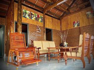 Posezení v ubytování Homestay Bảo Lộc Ngọc Kim
