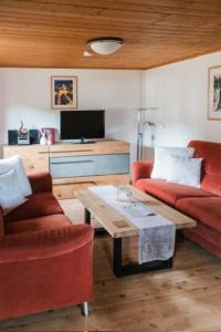 Posezení v ubytování Ferienhaus Altmann