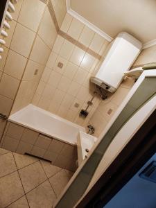 Et badeværelse på Apartament Jodełka