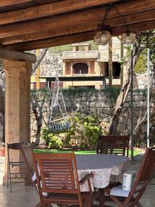 Patio o area all'aperto di Villetta DaGré fronte mare
