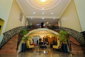 Vstupní hala nebo recepce v ubytování ED & DRE Hotel Ibadan + 37 fotografií
