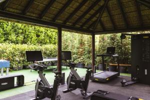 Fitness centrum a/nebo fitness zařízení v ubytování La Serena Hotel FDM