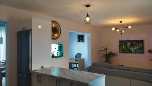 TV a/nebo společenská místnost v ubytování Vista Bayuyo