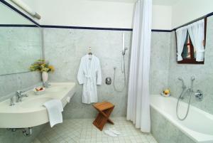 Koupelna v ubytování Hotel Leicht