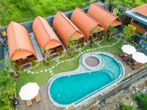 Bazén v ubytování Lumbung River Ubud Villas nebo v jeho okolí