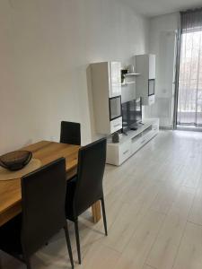 Dapur atau dapur kecil di The Place -Apartments in Plovdiv, with private parking