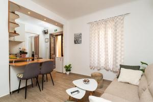 Posezení v ubytování Apartment Family Tokic