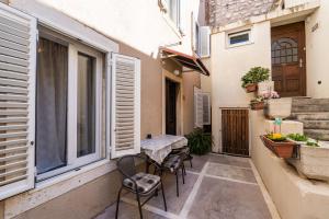 Balkón nebo terasa v ubytování Apartment Family Tokic