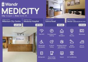 Fotografie z fotogalerie ubytování Wandr Hotel Medicity Gurugram, Near Medanta Hospital v destinaci Gurgáon