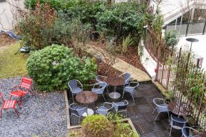 Jardín al aire libre en Adveniat Paris