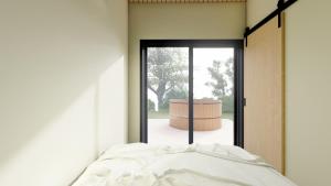 En eller flere senge i et værelse på Brouwershof