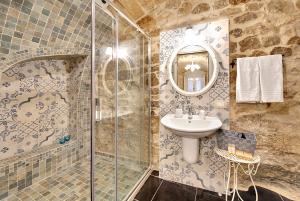 A bathroom at Sabbinirica