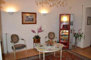 Posezení v ubytování Hotel Pension Walzerstadt