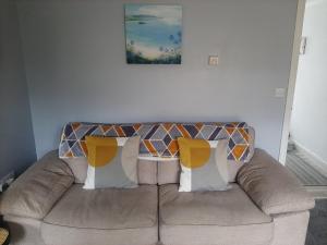 Posezení v ubytování 1 Bed Cornish Apartment Central Location Free Parking