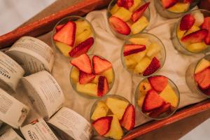 Eten bij of ergens in de buurt van het hotel

