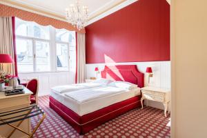 Postel nebo postele na pokoji v ubytování Aviano Boutique Hotel