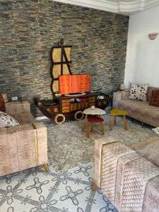 Χώρος καθιστικού στο Cozy Home in Djerba s Heart