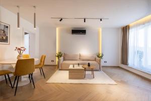 Khu vực ghế ngồi tại Urbio Apartments