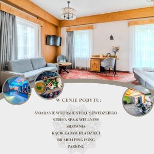 Część wypoczynkowa w obiekcie Hotel Maria & Spa
