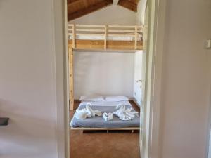 Ένα ή περισσότερα κρεβάτια σε δωμάτιο στο A Casa di Marco - Garden Escape