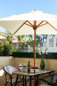 Balkón nebo terasa v ubytování Vishan Garden Boutique Hotel 厦门维尚花园潮宿 中山路步行街店