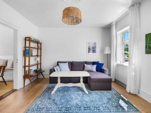 Χώρος καθιστικού στο Holiday Home Karoliina - 125m from the sea by Interhome