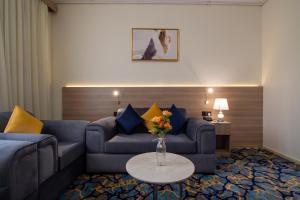 Posezení v ubytování فندق نيوليفيل - New Level Hotel
