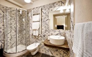 A bathroom at Sabbinirica