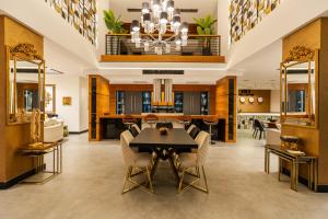 Posezení v ubytování Bodrum Villa Dei Pini