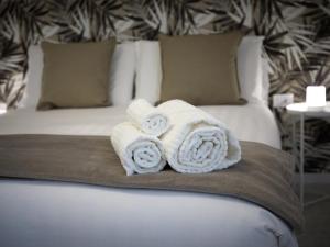 Ένα ή περισσότερα κρεβάτια σε δωμάτιο στο Ca' De Amicis Rho Centro - private parking space +31 φωτογραφίες