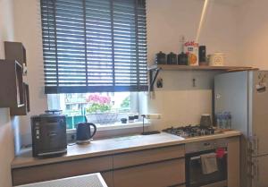 Kuchyňa alebo kuchynka v ubytovaní APARTAMENT KOŁOBRZEG