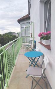 Balkón alebo terasa v ubytovaní APARTAMENT KOŁOBRZEG