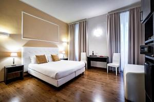 Posteľ alebo postele v izbe v ubytovaní B&B De Biffi