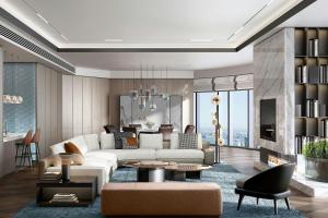 Posezení v ubytování Sheraton Grand Xiamen Jimei