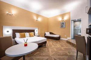 Posteľ alebo postele v izbe v ubytovaní B&B De Biffi
