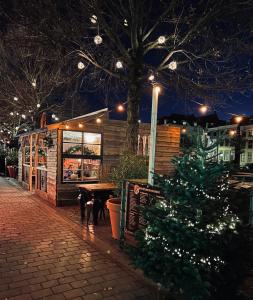Restaurace v ubytování Slapen bij Café de Concurrent