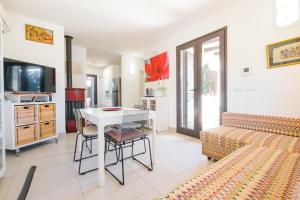 Et tv og/eller underholdning på Villa Le Vulie - Pescoluse