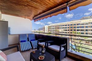 Balkón alebo terasa v ubytovaní Balcon Relax and Cosy + 26 fotografií