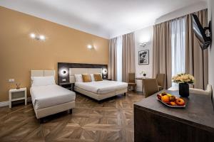 Posteľ alebo postele v izbe v ubytovaní B&B De Biffi