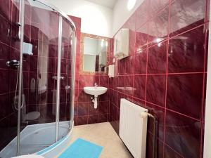 Kúpeľňa v ubytovaní ETNA - Hostel -Noclegi Rzeszów 24 Pokoje