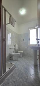 Koupelna v ubytování Hotel Ristorante La Decanata
