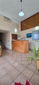 Kuchyň nebo kuchyňský kout v ubytování Hotel Ristorante La Decanata