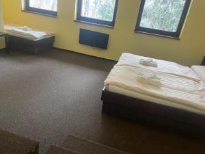 Postelja oz. postelje v sobi nastanitve Hotel Lovecký zámeček Orion