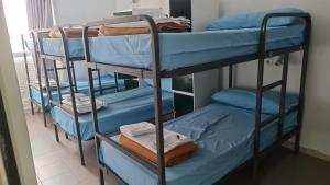 Motion Chueca Hostel客房内的一张或多张床位