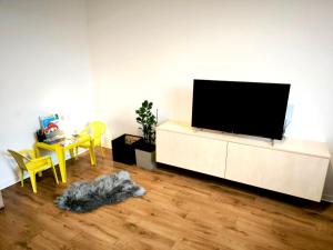 TV a/nebo společenská místnost v ubytování LUMA ubytovanie